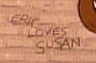 &quot;Eric loves Susan,&quot; as hidden in ZIGGY'S GIFT.