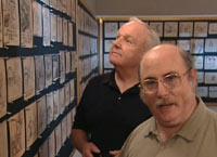 Burny Mattinson (left), Eric Goldberg (right)