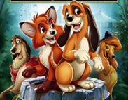 DVD cover for THE FOX AND THE HOUND 2