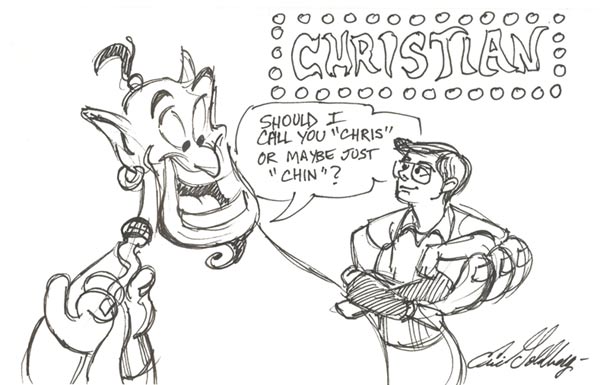 Christian meets Genie