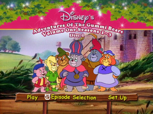 Disney's Adventures Of The Gummi Bears: Volume One, Seasons 1–3