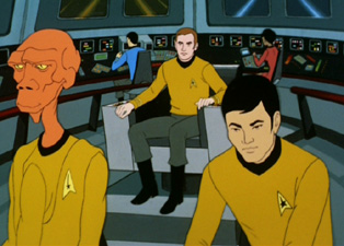 Cartoon Star Trek