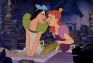 Drizella (left), Anastasia (right) in CINDERELLA III