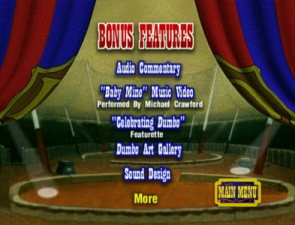 dumbo dvd menu