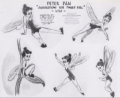Early designs for Tinker Bell are introduced, in the PETER PAN Platinum Edition feature 'TINKER BELL: A Fairy's Tale.'