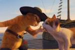 Puss and a feline friend, in SHREK THE THIRD