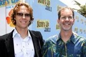 Directors Ash Brannon and Chris Buck at the SURF'S UP premiere
