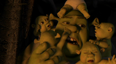 shrek 3 babies