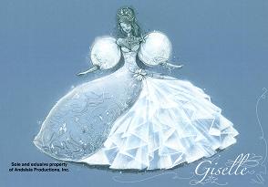 enchanted cartoon giselle. got involved in Enchanted?