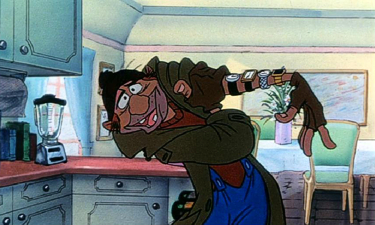 Walt Disney Oliver & Company Animation Production Cel Fagin