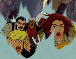 JONNY QUEST: THE REAL ADVENTURES, Jonny Quest, Hadji Singh, Jessie