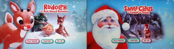 the santa clause dvd menu