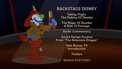 dumbo dvd menu