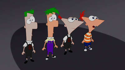 phineas and ferb across the second dimension characters