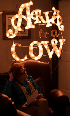 Sarah Ashman, Howard Ashmans sister and executive producer of this short film Aria for a cow