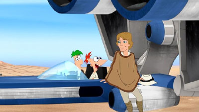 Phineas and Ferb: Star Wars DVD Review