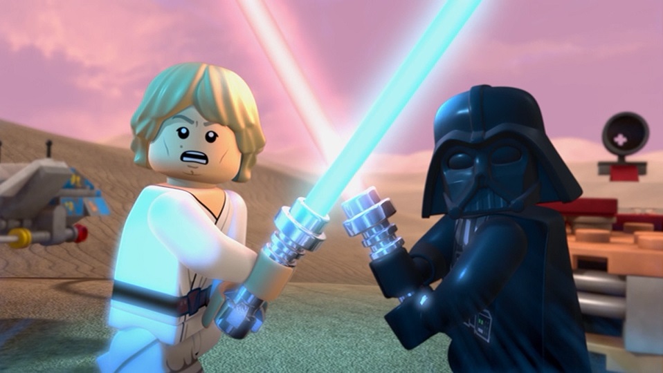 Lego Star Wars + Yoda + Darth Vader