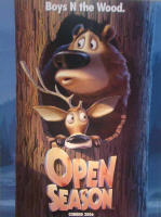 Teaser Poster for 'Open Season'