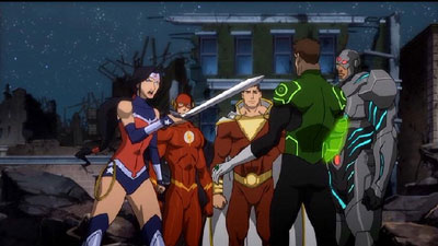 Justice League: War – Animated Views