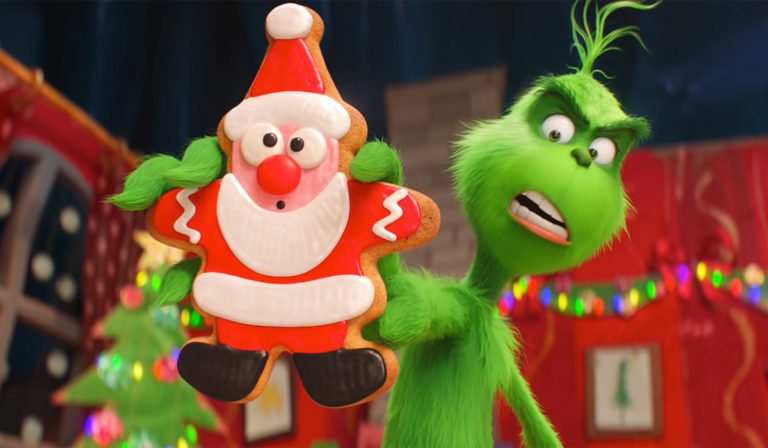 grinch life size animated