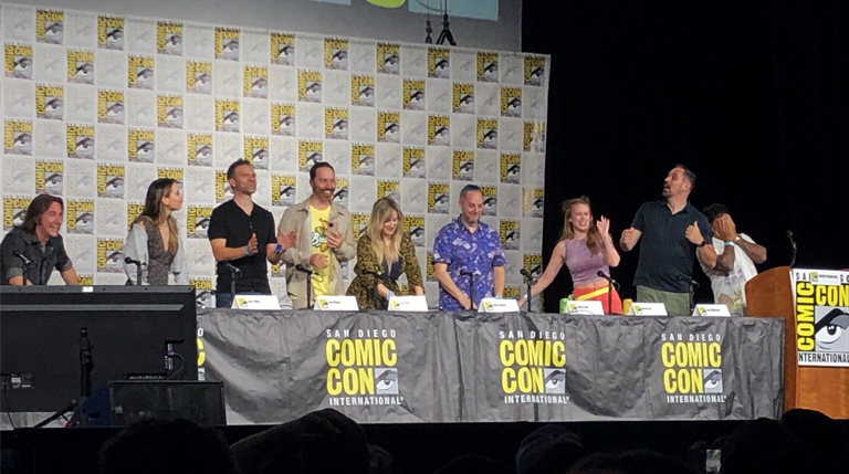 Sam Riegel and Ashley Johnson speak at Critical Role: Fireside